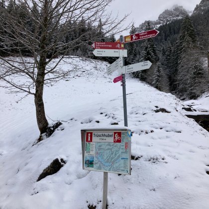 Wegweiser Trüschhubel